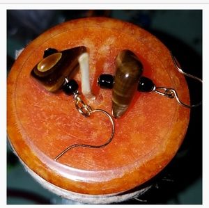 Tigers Eye Minis Earrings